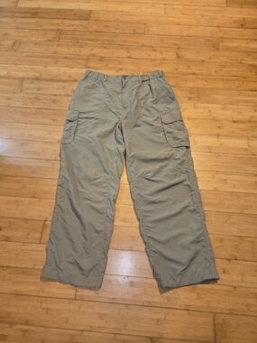 REI Coop Pants Mens XL-32L Gray Cargo Hiking